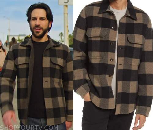 The Flight Attendant: Season 2 Episode 7/8 Max's Plaid Overshirt | Shop ...