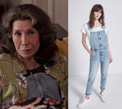 opzettelijk hersenen Kameel Grace and Frankie: Season 7 Episode 15/16 Frankie's Denim Overalls |  Fashion, Clothes, Outfits and Wardrobe on | Shop Your TV