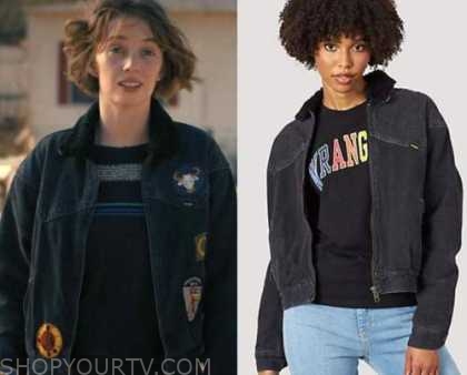 Stranger Things: Season 4 Episode 1/2/3/4/5 Denim Zip Jacket | Fashion,  Clothes, Outfits and Wardrobe on | Shop Your TV