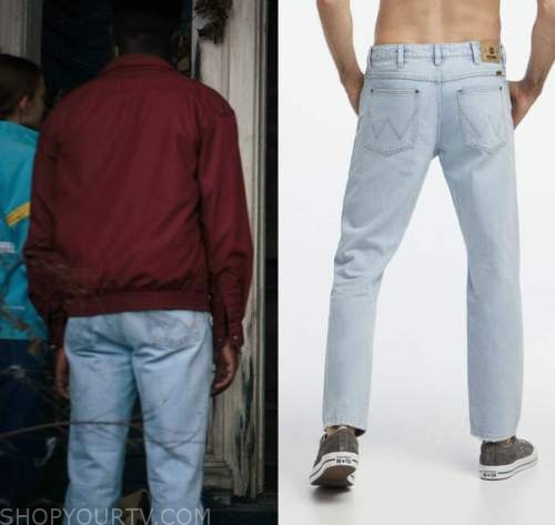 Stranger Things: Season 4 Episode 3/4/5 Lucas' Blue Jeans | Fashion,  Clothes, Outfits and Wardrobe on | Shop Your TV