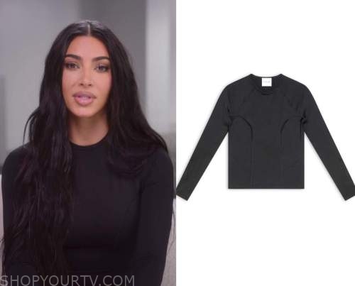 WornOnTV: Kim's blue ribbed top and pants on Keeping Up with the  Kardashians, Kim Kardashian
