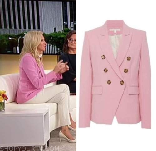 kayleigh mcenany, outnumbered, pink double breasted blazer
