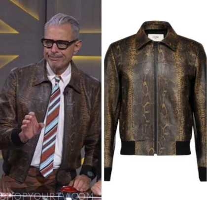 The Kelly Clarkson Show: June 2022 Jeff Goldblum's Brown Snakeskin ...