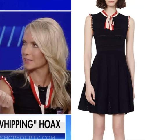 the five, dana perino, tie neck dress