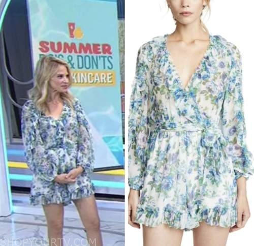 the today show, dr. marnie nussbaum, floral ruffle romper