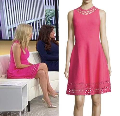 outnumbered, pink knit dress, kayleigh mcenany