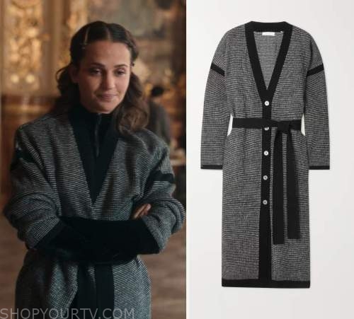 Black Zip Jumpsuit worn by Mira (Alicia Vikander) as seen in Irma Vep  (Season 1)