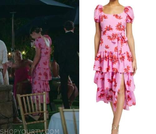 Forever Summer Hamptons: Season 1 Episode 7 Floral Dress | Shop Your TV