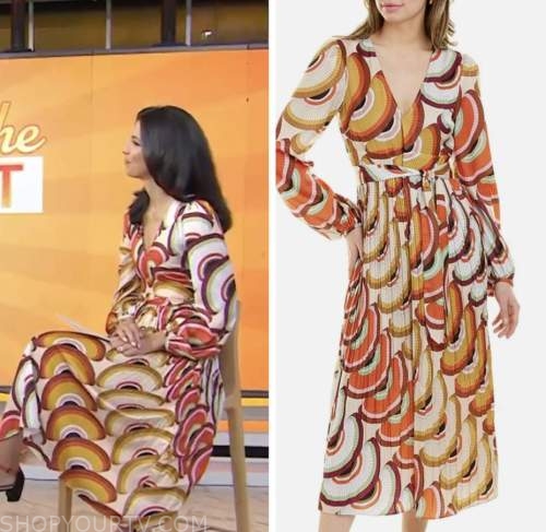 dr. natalie azar, the today show, geometric dress
