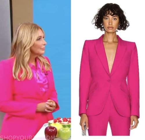 dr. kellyann petrucci, good morning america, gma3, hot pink blazer