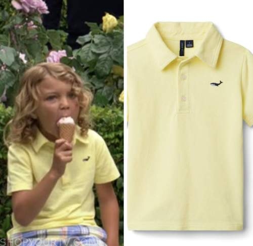 kellen enriquez, yellow polo shirt, harrison locke, the young and the restless