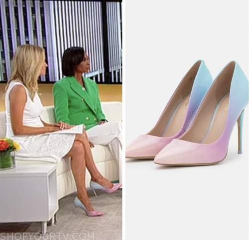 kayleigh mcenany, ombre pumps heels, outnumbered