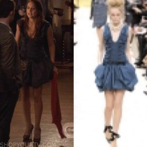 Gossip Girl: Season 4 Episode 5 Blair's Blue dress