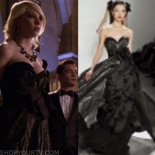 Gossip Girl: Season 3 Episode 21 Jenny's Black gown