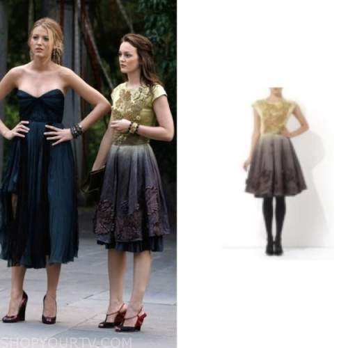 Gossip Girl: Season 3 Episode 5 Blair's Ombre dress