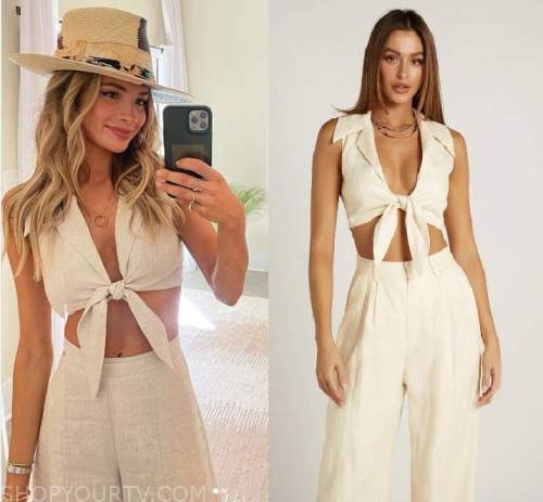 Alo Yoga Wellness Bra worn by Naomie Olindo as seen in Southern Charm  (S08E01)