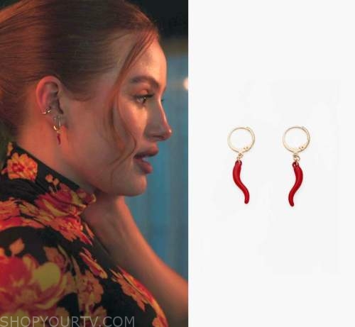 Riverdale: Season 6 Episode 22 Cheryl's Chilli Earrings