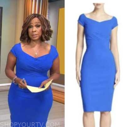 CBS Mornings: August 2022 Gayle King's Blue Dress | Fashion, Clothes ...