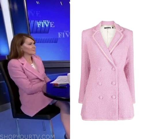 the five, dagen mcdowell, pink tweed blazer dress