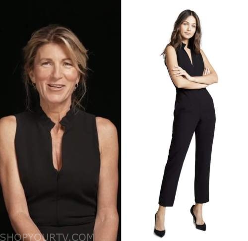 eve best, black jumpsuit, extra