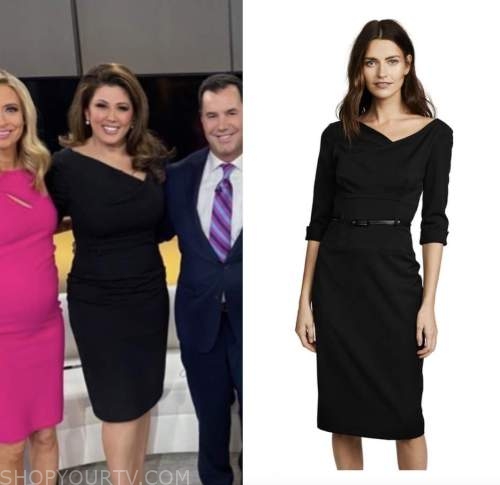 dr. janette Nesheiwat, black dress, outnumbered