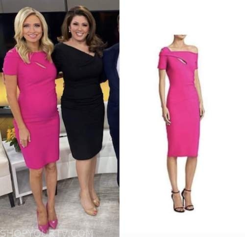 kayleigh mcenany, outnumbered, pink dress