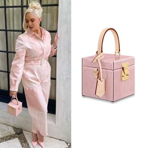 Louis Vuitton Bleeker Box Bag worn by Erika Jayne as seen in The