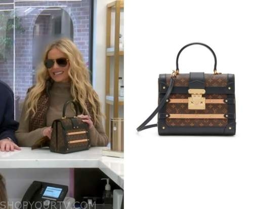 Real Housewives of Beverly Hills: Season 12 Episode 14 Dorit's Brown  Monogrammed Bag