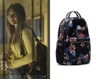 Locke and Key: Season 3 Episode 4 Kinsey's Floral Print Backpack | Shop ...