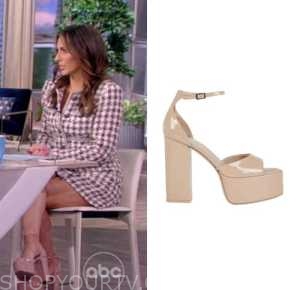 The View: September 2022 Alyssa Farah Griffin's Beige Patent Leather ...