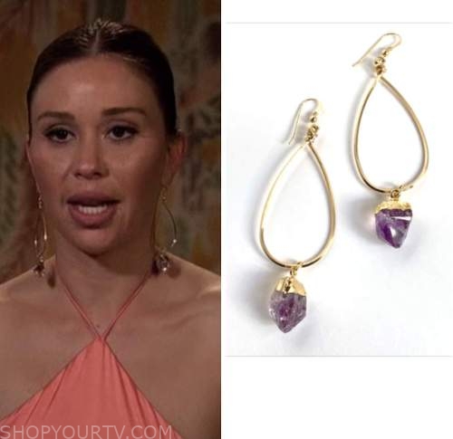 gabby winder, the bachelorette, drop earrings