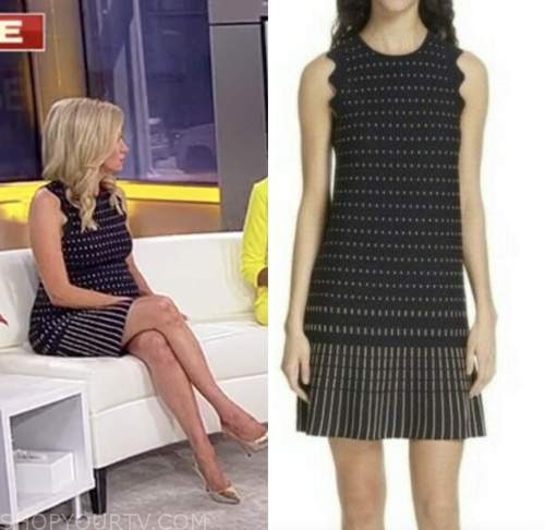 outnumbered, navy blue knit dress, Kayleigh mcenany, Fox News