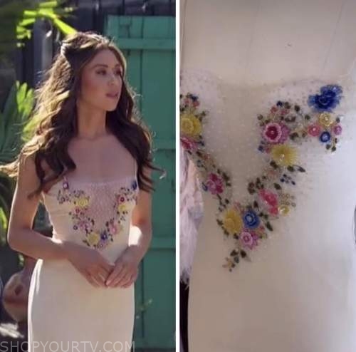the bachelorette, gabby windey, finale, embellished dress