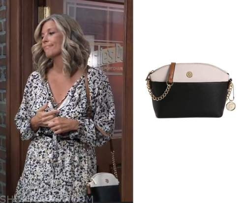 General Hospital: September 2022 Carly's Black/White Colorblock Bag ...