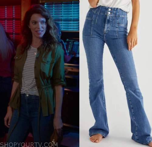 Cobra Kai: Season 5 Episode 5 Amanda's Flared Jeans | Shop Your TV