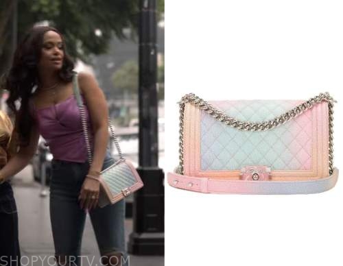 pastel rainbow chanel bag