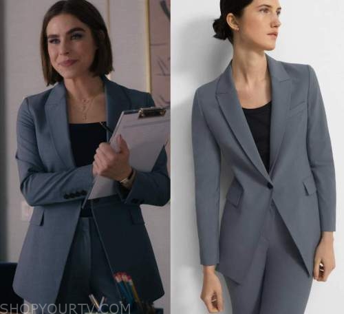 Partner Track: Season 1 Episode 4 Rachel's Grey Blazer | Shop Your TV