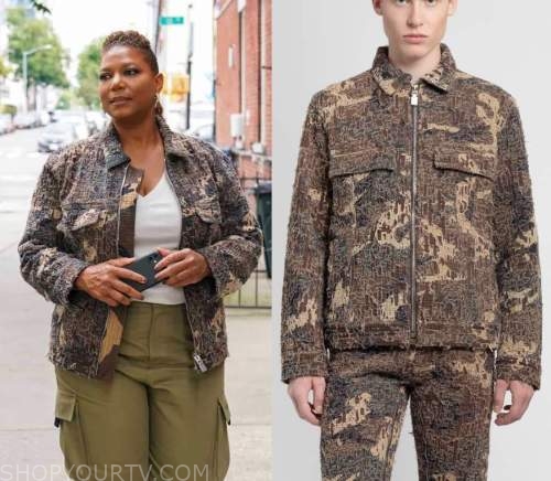 The Equalizer: Season 3 Episode 2 Robyn's Printed Jacket | Fashion ...