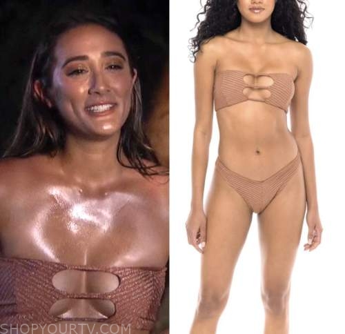 Jill chin, bachelor in paradise, tan strapless bikini