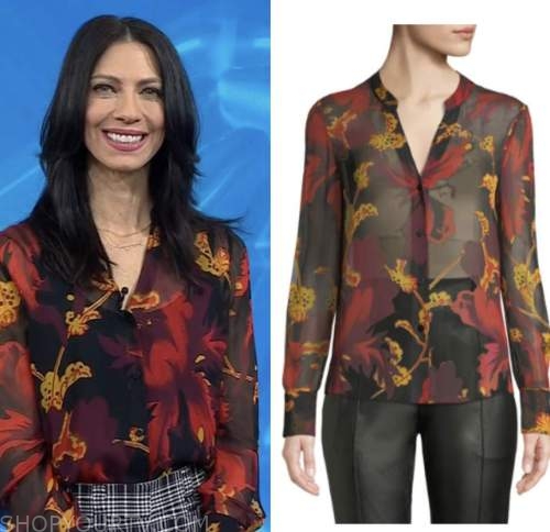 the today show, dr. Natalie Azar, floral blouse