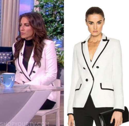 The View: October 2022 Alyssa Farah Griffin's White and Black Contrast ...