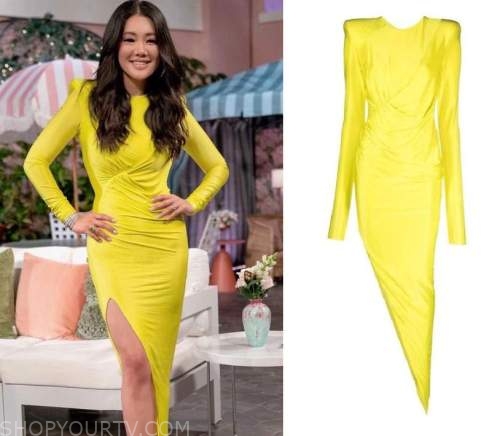 WornOnTV: Crystal's lilac printed belted dress on The Real Housewives of  Beverly Hills, Crystal Kung Minkoff