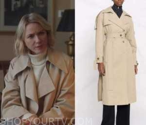 The Watcher: Season 1 Episode 4 Nora's Trench Coat | Shop Your TV