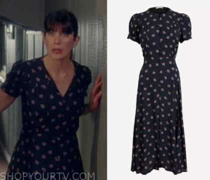 Doc Martin: Season 10 Episode 5 Louisa's Navy Floral Dress | Shop Your TV