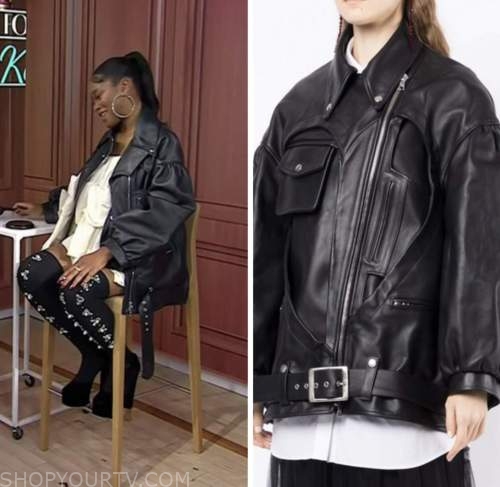 the today show, hoda and jenna, keke palmer, black leather jacket