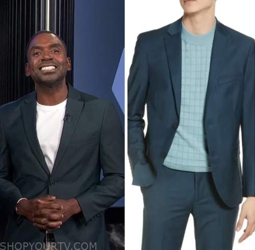 justin sylvester, E! news, green sport coat