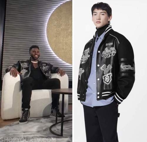 jason derulo, black varsity jacket, E! news