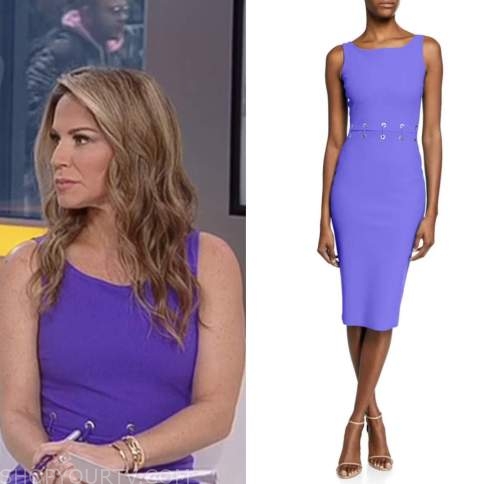 dr. nicole saphier, purple grommet dress, outnumbered, fox news fashion