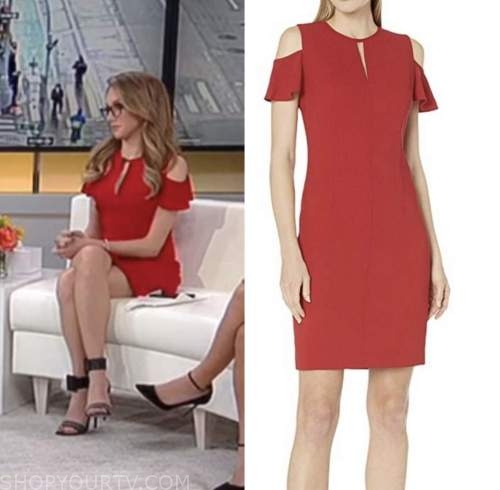 outnumbered, kat timpf, fox news, red dress
