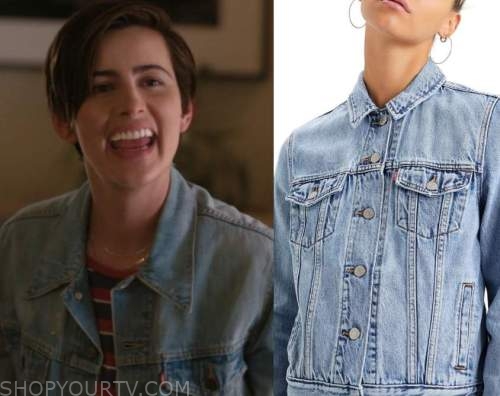 The L Word Generation Q: Season 3 Episode 1 Finley's Denim Jacket ...